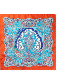 Разноцветный нагрудный платок от Etro