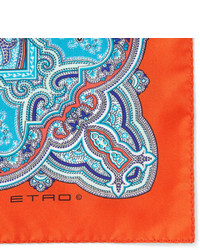Разноцветный нагрудный платок от Etro