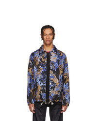 Разноцветный нейлоновый бомбер