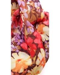 Разноцветный ободок/повязка с цветочным принтом от Eugenia Kim
