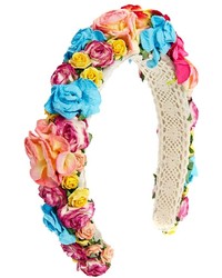 Разноцветный ободок/повязка с цветочным принтом от Johnny Loves Rosie