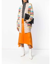Женский разноцветный открытый кардиган с принтом от Missoni
