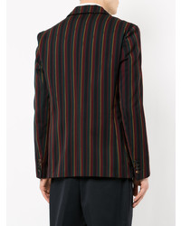 Мужской разноцветный пиджак в вертикальную полоску от Kent & Curwen