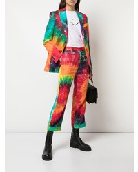 Женский разноцветный пиджак с принтом тай-дай от R13