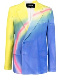 Мужской разноцветный пиджак с принтом от Botter