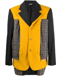 Мужской разноцветный пиджак от Comme Des Garcons Homme Plus