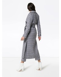 Женский разноцветный плащ в клетку от Silvia Tcherassi