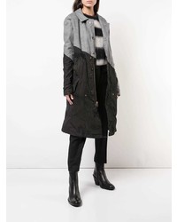 Женский разноцветный плащ от Greg Lauren