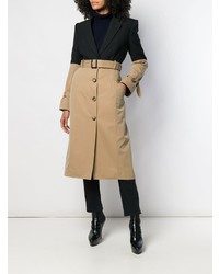 Женский разноцветный плащ от Alexander McQueen