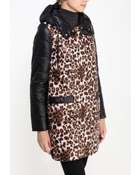 Женский разноцветный пуховик от Indiano Natural