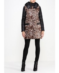 Женский разноцветный пуховик от Indiano Natural