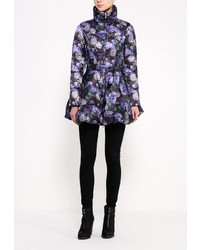 Женский разноцветный пуховик от Odri