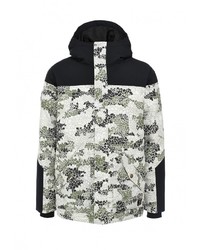 Мужской разноцветный пуховик