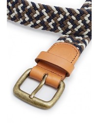 Мужской разноцветный ремень от Mango Man