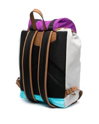 Мужской разноцветный рюкзак из плотной ткани от Moschino