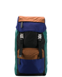 Мужской разноцветный рюкзак из плотной ткани от Marni