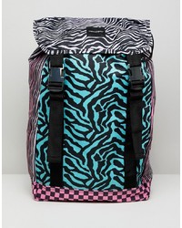 Мужской разноцветный рюкзак с принтом от ASOS DESIGN