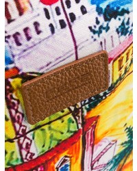 Мужской разноцветный рюкзак с принтом от Fefè