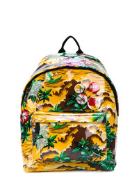 Мужской разноцветный рюкзак с принтом от DSQUARED2