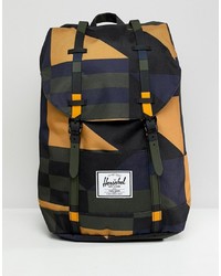 Мужской разноцветный рюкзак с принтом от Herschel Supply Co.