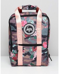 Женский разноцветный рюкзак с принтом от Hype