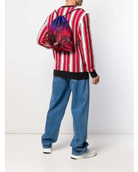 Мужской разноцветный рюкзак с принтом от MSGM