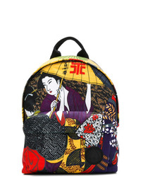 Женский разноцветный рюкзак с принтом от McQ Alexander McQueen