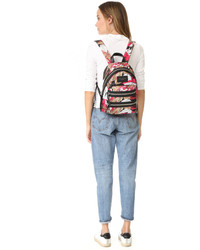 Женский разноцветный рюкзак с принтом от Marc Jacobs