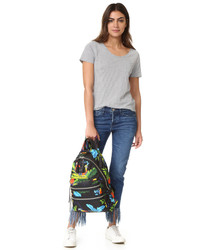 Женский разноцветный рюкзак с принтом от Marc Jacobs