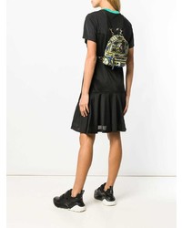 Женский разноцветный рюкзак с принтом от Versus