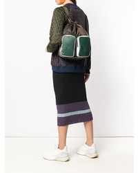 Женский разноцветный рюкзак от Marni