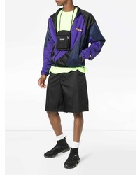 Мужской разноцветный свитер на молнии от Martine Rose