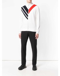 Мужской разноцветный свитер на молнии от Stella McCartney