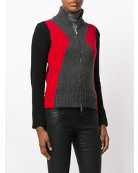 Женский разноцветный свитер на молнии от Dsquared2
