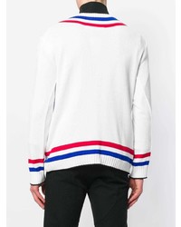 Мужской разноцветный свитер с v-образным вырезом от Y/Project