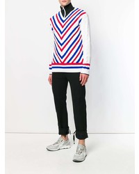 Мужской разноцветный свитер с v-образным вырезом от Y/Project