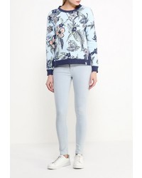 Женский разноцветный свитер с круглым вырезом от Animal