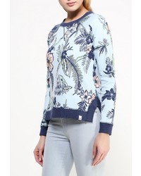 Женский разноцветный свитер с круглым вырезом от Animal