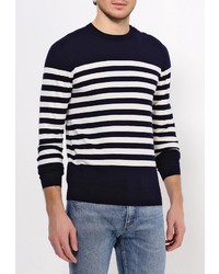 Мужской разноцветный свитер с круглым вырезом от Armani Jeans