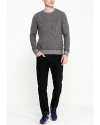 Мужской разноцветный свитер с круглым вырезом от Armani Jeans