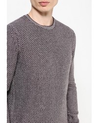 Мужской разноцветный свитер с круглым вырезом от Armani Jeans