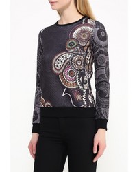 Женский разноцветный свитер с круглым вырезом от Aurora Firenze