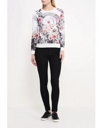 Женский разноцветный свитер с круглым вырезом от Aurora Firenze