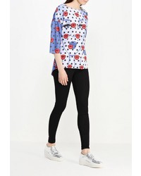 Женский разноцветный свитер с круглым вырезом от Aurora Firenze