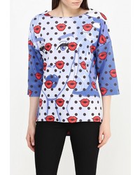 Женский разноцветный свитер с круглым вырезом от Aurora Firenze