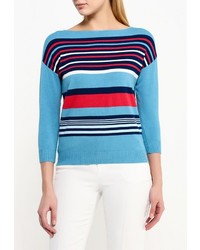 Женский разноцветный свитер с круглым вырезом от Baon