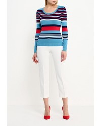 Женский разноцветный свитер с круглым вырезом от Baon