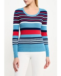 Женский разноцветный свитер с круглым вырезом от Baon