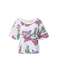 Женский разноцветный свитер с круглым вырезом от BeaYukMui