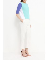 Женский разноцветный свитер с круглым вырезом от Bestia